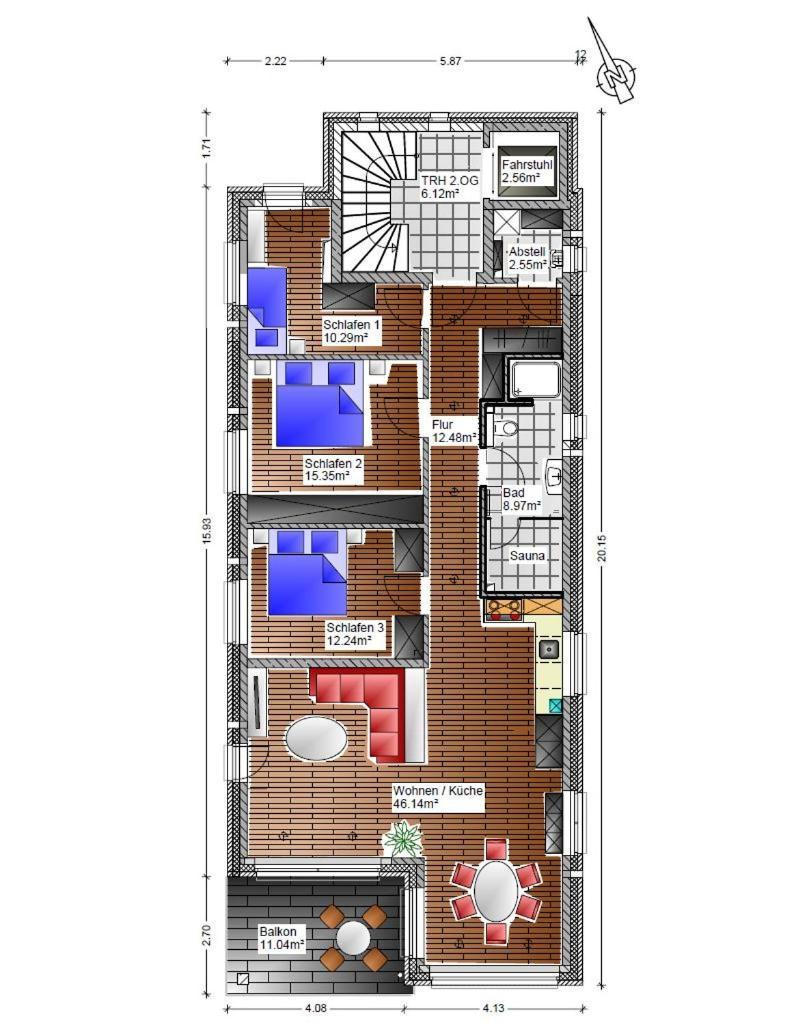 Brise- Direkt Am Wasser, Hafenblick, Fahrstuhl, Sauna, Ueberdachter Balkon Olpenitz Exterior photo